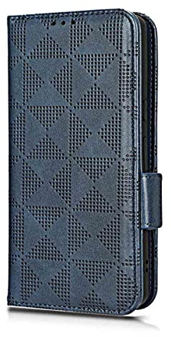 WBWONE Funda para Motorola Moto G84 5G, Carcasa con Tapa y Tarjetero Billetera, Tipo Libro Flip Case Wallet con Función De Soporte, Cubrir Móvil Cover. Azul