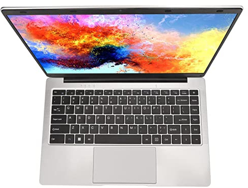mlida PC Portatile 6GB RAM 128GB SSD 14 HD Laptop 1920x1080 100-240V Porte Multiple Portatile per Lavoro Aziendale (6+128G Spina Europea)