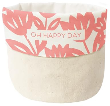 Grafik-Werkstatt Panier en tissu 100% coton | Corbeille à pain | Ustensile | Oh happy day