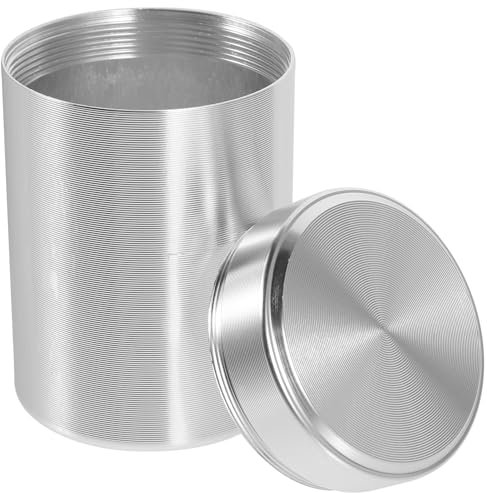 MAGICLULU Caja De Té De Aleación De Titanio Tarro Sellado Para Té Suelto Contenedor Metálico Para Alimentos Para Uso Cocina o Viaje