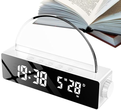 Obesntln Wecker für Sonnenaufgang, Lichtwecker bei Sonnenaufgang - Lichtwecker mit Lautsprecher, Wecker für große Schläfer, Smart Wecker, Wecker für Schlafzimmer