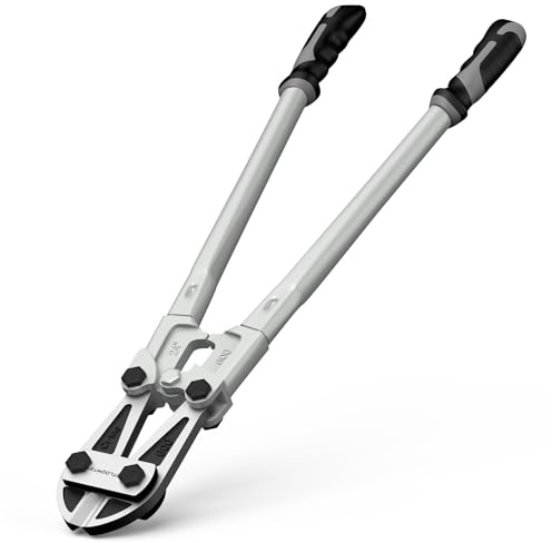OTLOOMTBT 18 In Heavy Duty Bolt Cutter - Industrial Chromium Molybdenum Steel Ergonomic Design, Effortless Cutting for Locks, Chains, Fences & Rebars | Long Lifespan for Construction, Locksmiths & DIY