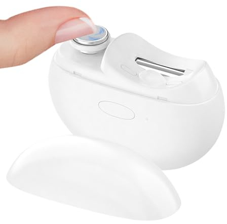 Coupe-Ongles Électrique Tailleur Polisseur Lime | Avec Éclairage LED Pour Coupe-Ongles Électrique Pour Femmes Hommes Personnes Âgées Maison Salon Pieds Mains Doigts