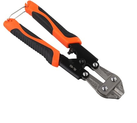 Filteilect 8 Inch Bolt Cutters for Metal Cable, 215mm Hardened Steel Wire Cutter with Non-Slip Grip, Heavy Duty Cable Fence Cutter for Copper Steel Wires, DIY Home Garden(Heavy)