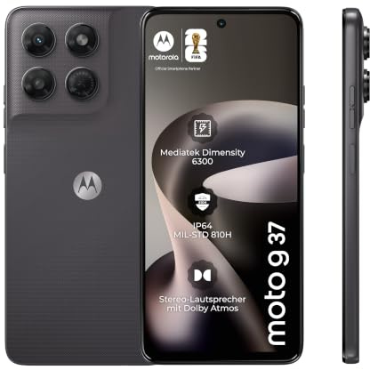 Moto g37 Smartphone 50-MP-Kamera 4-128GB black