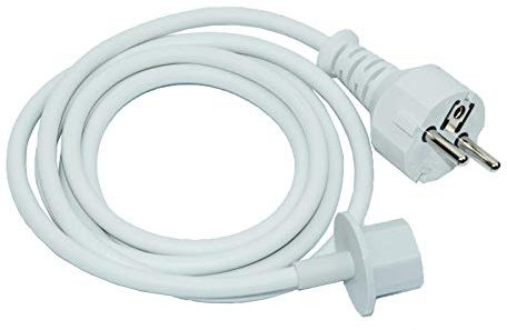 Rheinnet Netzkabel EU Stecker Kabel Kompatibel für Apple iMac 17 20 21.5 24 27 G5 A1224 A1225 A1311 A1312 A1418 A1419 Ersatzteil 6ft Netzteil Drahtleitung (Vor 2012 (gerader Kopf))