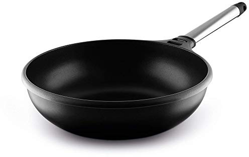 Castey - Wok Inducción 28 cm Mango Inox