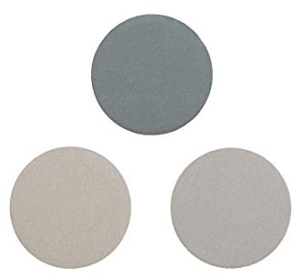 sourcing map Lot de 30 disques abrasifs en carbure de silicium 2000/3000/5000 2,5 cm