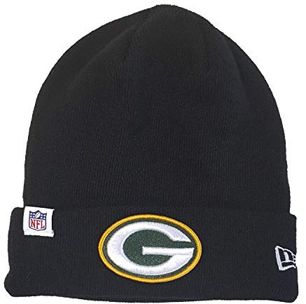 New Era Green Bay Packers NFL Essential Logo Beanie - One-Size