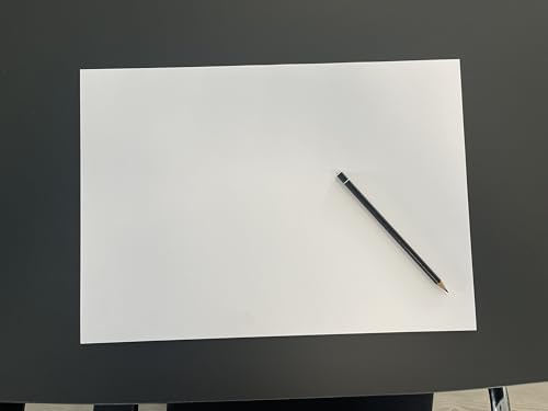 Scriptum Schreibtischunterlage, Block | Malunterlage aus Papier zum Abreißen in weiß – in DIN A3 – 25 Blatt – im 3er Pack – Made in Germany