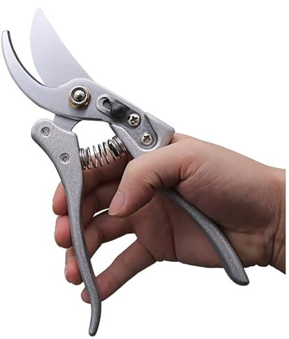 Gartenschere Hand-Gartenschere mit rutschfestem Griff, perfekt for Bypass-Trimmer, Hecken-Rasenscheren oder Handscheren Topfpflanze