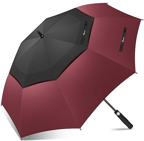 NINEMAX Paraguas Grande Antiviento, Paraguas Golf Grandes XL,