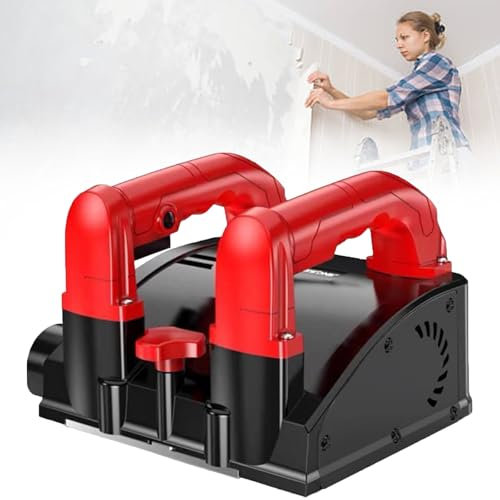 Dfdieratve Electric Wall Planing Machine 1680W Electric Wall Planer, Concrete Power Shovel Wall Machine Electric Concrete Planer Wall Planer Machine for Wall Renovation, Cement Stripping