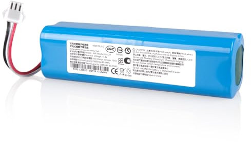 5600 mAh Akku Kompatibel mit Proscenic M7 Pro M8 Pro M7 Max, Uoni V980 Max V980 Plus, Lydsto R1, Kompatibel mit Xiaomi Viomi S9, Onson J30 Pro, Roidmi Eve Plus, Neabot N2 Saugroboter, 14,4 V