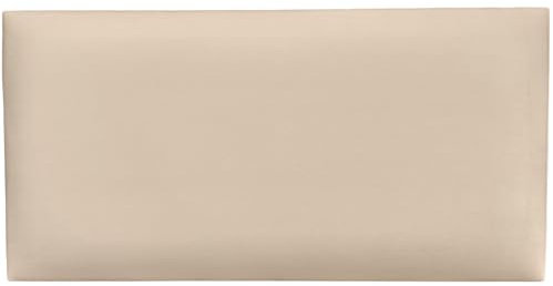 Angelo - Tapicería de pared - Paneles de pared 3D cama - Deco Nest Cojines - Paneles tapizados - Paneles acolchados para pared - Beige 80x40 - Paneles acolchados - Paneles de techo - Paneles acústicos