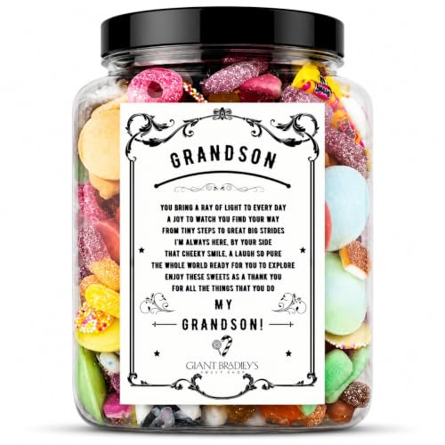 Grandson's Sweet Jar Dolly Mix