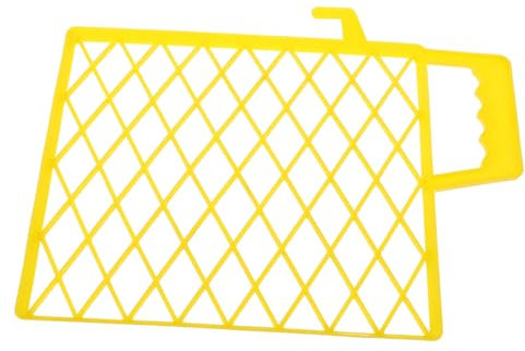 SHINEOFI Plastic Paint Tray Grid Mesh Pad 7-inch 200x170mm Plastic Paint Roller Grid for Painting Tray Supplies