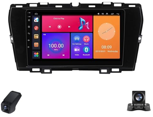Car Radio for SsangYong Tivoli 2019-2023 Car Stereo Display 1280 * 720 Touchscreen AndroidAuto/CarPlay/FM/AM/RDS/DSP/GPS/4GLTE/5G WIFI/BT5.0/Automotive System/Steering Wheel Controls(NF-1)