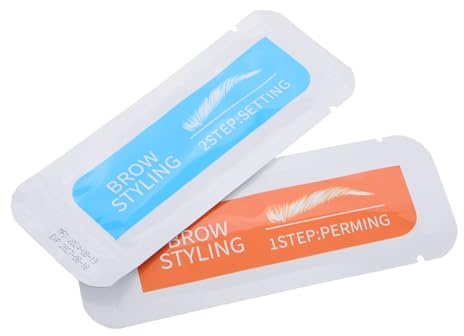 LOLIPPYY Kit de Lamination des Sourcils Rapide Agent de Fixation Naturel en Plastique pour Maquillage DIY à Domicile