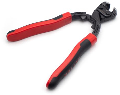 Toplionace Pinze da Taglio per Impieghi Gravosi - Estrattore per Chiodi a Testa Piatta, Tagliaunghie in Filo di Acciaio e Ferro, Utensile a Clip di Livello Industriale da 8 Pollici