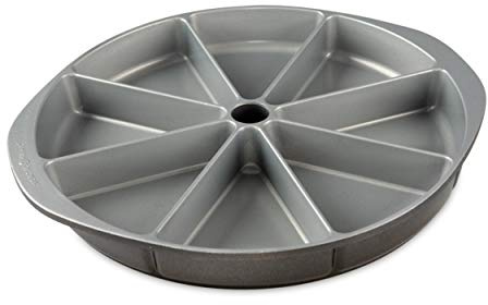 Nordic Ware Scottish Scone & Cornbread Pan, Black