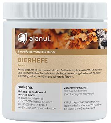 alanui Reine Bierhefe für Hunde, 250 g Dose