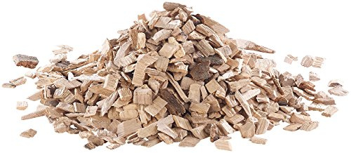 Carlo Milano Gewürz-Räucherspäne: Räucher-Chips zum Aromatisieren von Grillgut, 100% Buchenholz, 1 kg (Holz-Räucher-Mischung zum Grillen, Grillholz Spänen, BBQ)
