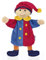 Sterntaler 3622020 Handpuppe Kasper, Ideal für Puppentheater und Rollenspiele, 24 x 21 x 8 cm, Mehrfarbig