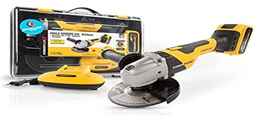 Varo y Kreator, POWXB20050 Amoladora angular 20V batería 20V 4Ah cargador