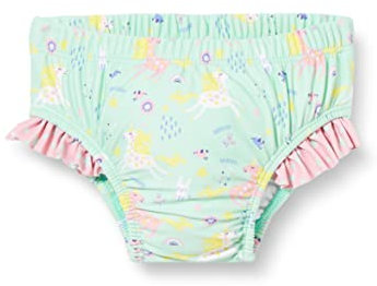 Playshoes Pantaloni Pannolini Con Protezione Uv, Costume da bagno costume da bagno Unisex - Bambini e ragazzi, Menta, 74-80
