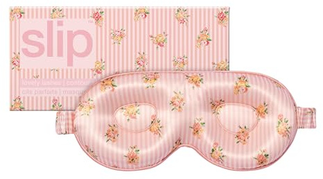 Slip Petal Contour Schlafmaske | Reine Seide, 100% Maulbeerseide | Konturiertes Design für optimale Lichtblockierung und Komfort | Ultraweich, sanft zu Haut und Haar | Ideal für erholsamen Schlaf