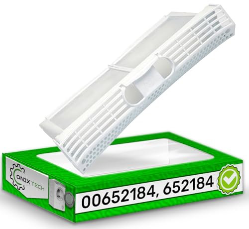 Peluches Filtre Seche Linge 305x155x60 mm avec le Code Original 00652184 652184 pour Bosch pour Balay pour Siemens - Garantie de 5 Ans - ONIX TECH