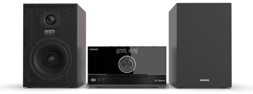 Microcadena AIWA MSBTU-600 Bluetooth, CD, USB, AUX IN, Potencia de Salida de 2 X 50 W RMS. Color: Negro