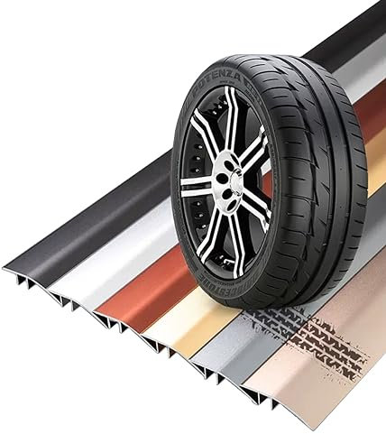 Übergangsleisten für Böden, Abdeckstreifen, Bodenübergangsstreifen, Aluminium-Stangen für Veranda-Außeneingang, für stark frequentierte Bereiche, Übergangsstreifen/Gold/