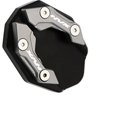 TXCJNIU Seitenständer Für Y&amaha NVX155 AEROX155 NVX 155 AEROX 155 Motorradzubehör CNC Aluminium Seitenständer Vergrößern Platte Ständer Verlängerung