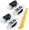 CERICAI Car Door Logo Projector Light, 4 PCS LED Car Welcome Lights Compatible for A1/A3/A4/A5/A6/A7/A8/Q2/Q3/Q4/Q5/Q6/Q7/Q8/TT/S1/S3/S4/S5/S6/S7/S8/3/5/6/7/X1/X2/X3/X4/X5/X6/X7/Z/M/GT Series