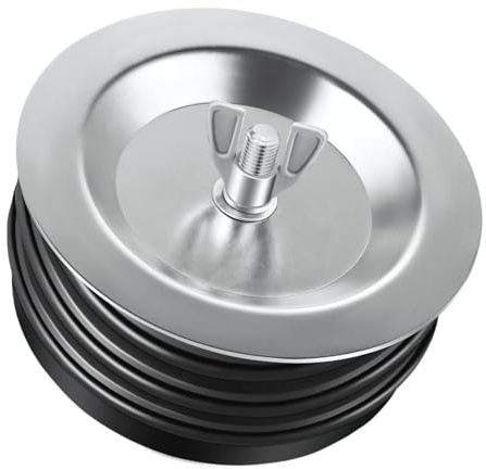 F Fityle Enchufe de tubería de alcantarillado de tapa de, enchufe de prueba mecánica de metal fácil de usar, pinza de tubería para, for 5inch Pipe