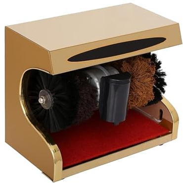 Automatic Shoe Shine Machine - Electric Induction Polisher for Home, Hotel, and Bank Use, Efficient Polishing and Easy Operation