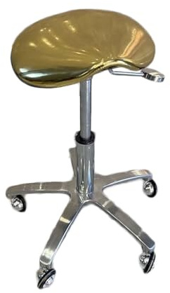 Ergonomisk Sadelpall, Höjdjusterbar 40-55 Cm, Bekväm Sittställning, 360° Snurrstol, For Salong, Hemmakontor, Butik(Color 1)