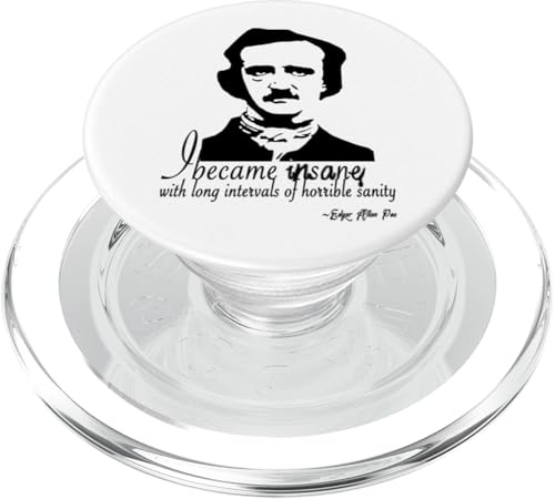 Je suis devenu Fou, avec de Longs intervalles d'horrible santé mentale PopSockets PopGrip pour MagSafe