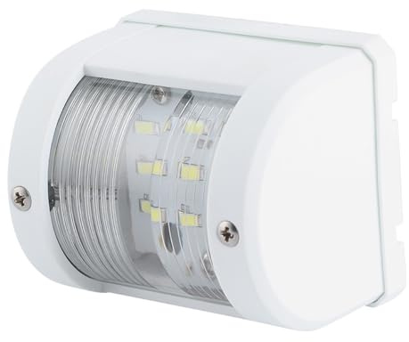 ACOGEDO 12V/24V 135 Degrees Boat Light 3W IP66 LED Navigation Mast Lamp for Yacht Fishing Boat Cruises Easy to Durability Navigation LightLED LightYacht LampMarine