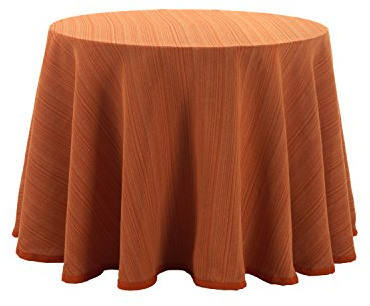 Martina Home Ribera - Falda Para Mesa Camilla , Naranja, Redonda De 80