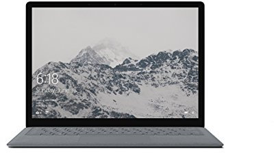 2017 Microsoft Surface Laptop with Intel Core i5-7200U (13.5-inch, 8GB RAM, 256GB SSD) (QWERTY English) Platinum (Renewed)