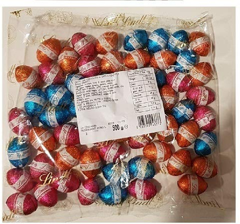 ovetti cioccolato latte e fondente ripieni assortiti Lindt 500 gr