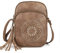 GLITZALL Borsa a tracolla, piccola borsa a tracolla con tasche multiple, borsa a tracolla con nappa, scavata, borse per cellulare da donna, alla moda, khaki1