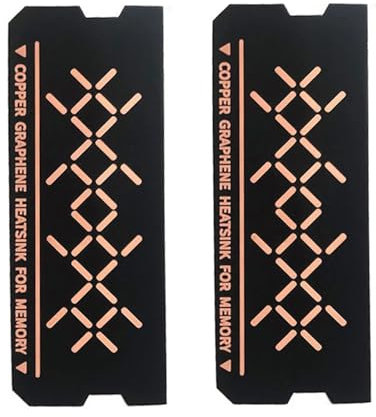 CHAKAE 2 pièces mémoire RAM refroidisseurs mémoire refroidisseurs dissipateur thermique mémoire RAM refroidissement gilet dissipateur thermique pour DDR5 DDR4 DDR3 DDR2