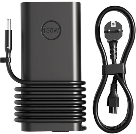 130W Cargador Adaptador para DELL Xps 15 9530 9550 9560 9570 7590 Precision 5510 5520 5530 5540 inspiron 16 Plus 7000 7420 7430 7348 7501 7510 7610 7620 7630 Laptop OptiPlex/InspIron AIO Desktop
