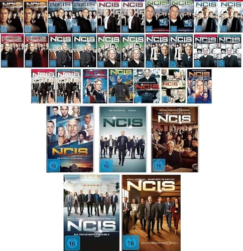 Navy CIS / NCIS Staffel 1 bis 21 (1.1 - 11.2 + 12 + 13 +14 +15+16+17+18+19+20+21) im Set - Deutsche Originalware [123DISKS]