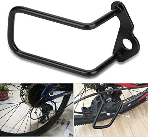 2 Stück hintere Derailleur-Schutz, Fahrrad-Rückfahr-Kette Stay Guard Gear Protector, Verstellbarer Fahrradrückfahr-Derailleur-Schutz für Fahrrad-Bergstraßen-Radfahren