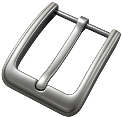 DmDoyy Gürtelschnalle Herren, Metall Belt Buckle, Robuste Metall-Legierung, Zinklegierung Poliert Gürtelschnallen, Für Gürtel Ohne Schnalle (Wechselgürtel) Bis 40mm Breite Geeignet